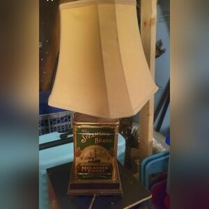 Vintage The Steamship Molasses Candy Lamp